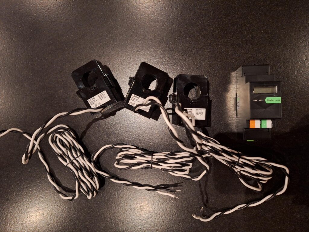 Loxone Energiezähler mit Stromwandler