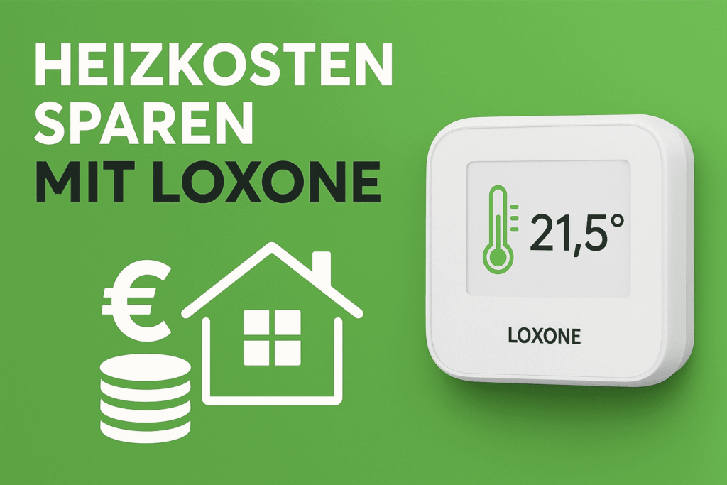 Heizkosten sparen mit Loxone