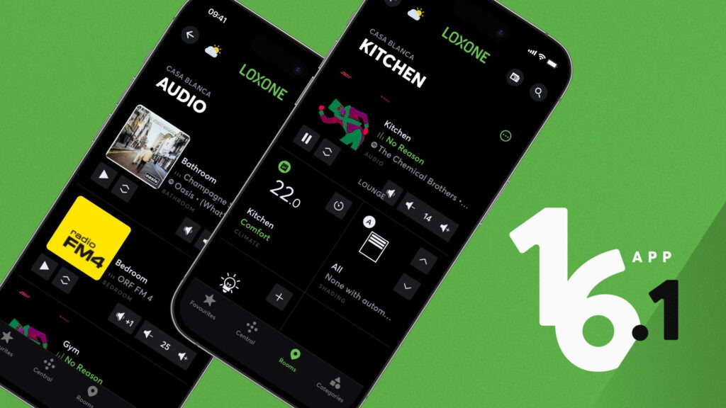 Neue Loxone App Version 16.1